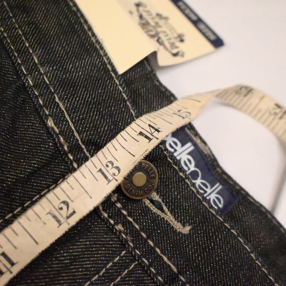 NWT VTG Pelle Pelle Mens 46x34 Blue Streak Baggy Y2K 2000s Hip Hop Jeans - Picture 8 of 10